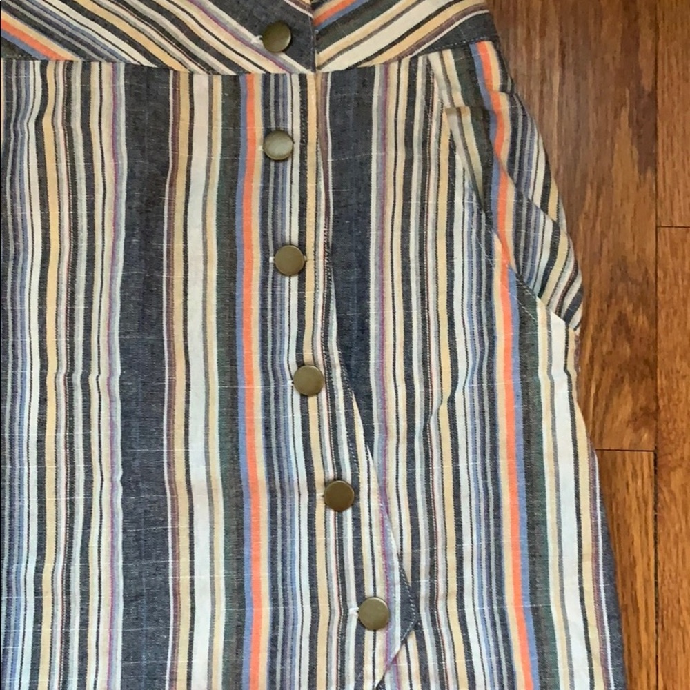 Altar’d State Multi-Colored Button Down Skirt - image 2